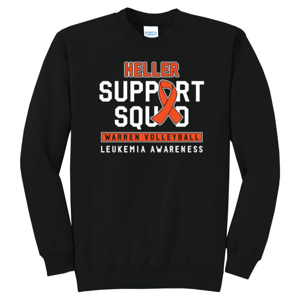 Heller Support Squad 2026 - Core Fleece Crewneck Sweatshirt Thumbnail