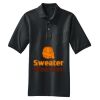Heavyweight Cotton Pique Polo with Pocket Thumbnail